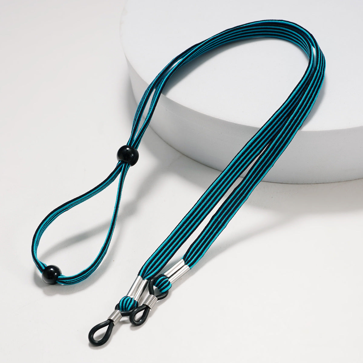 Durable Adjustable Glasses Holder Strap – Dark Blue