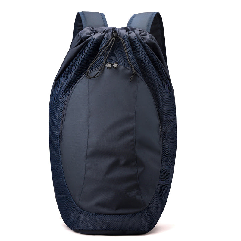 Mesh Backpack for Outdoor Use – Adjustable Design – Dark Blue
