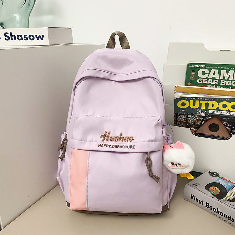 Durable Utility Backpack for Outdoor Adventures – Purple