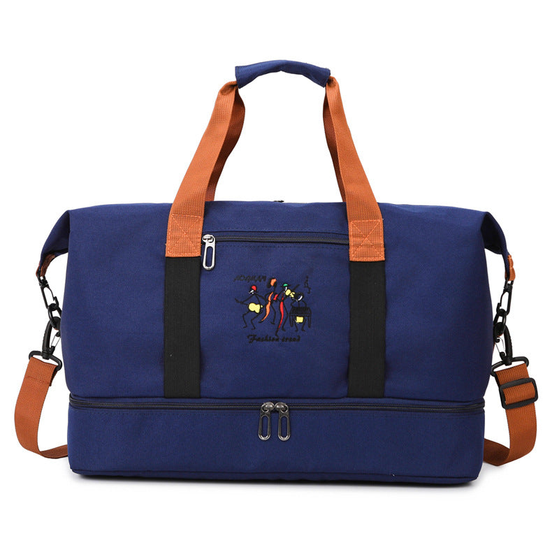 Versatile Travel Duffel Bag for Adventurous Journeys – Dark Blue