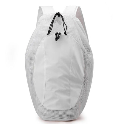 Mesh Backpack for Outdoor Use – Adjustable Design – White
