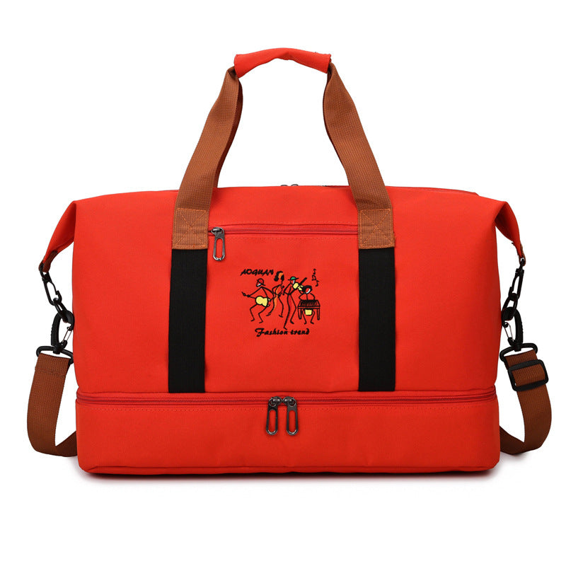 Versatile Travel Duffel Bag for Adventurous Journeys – Watermelon Red