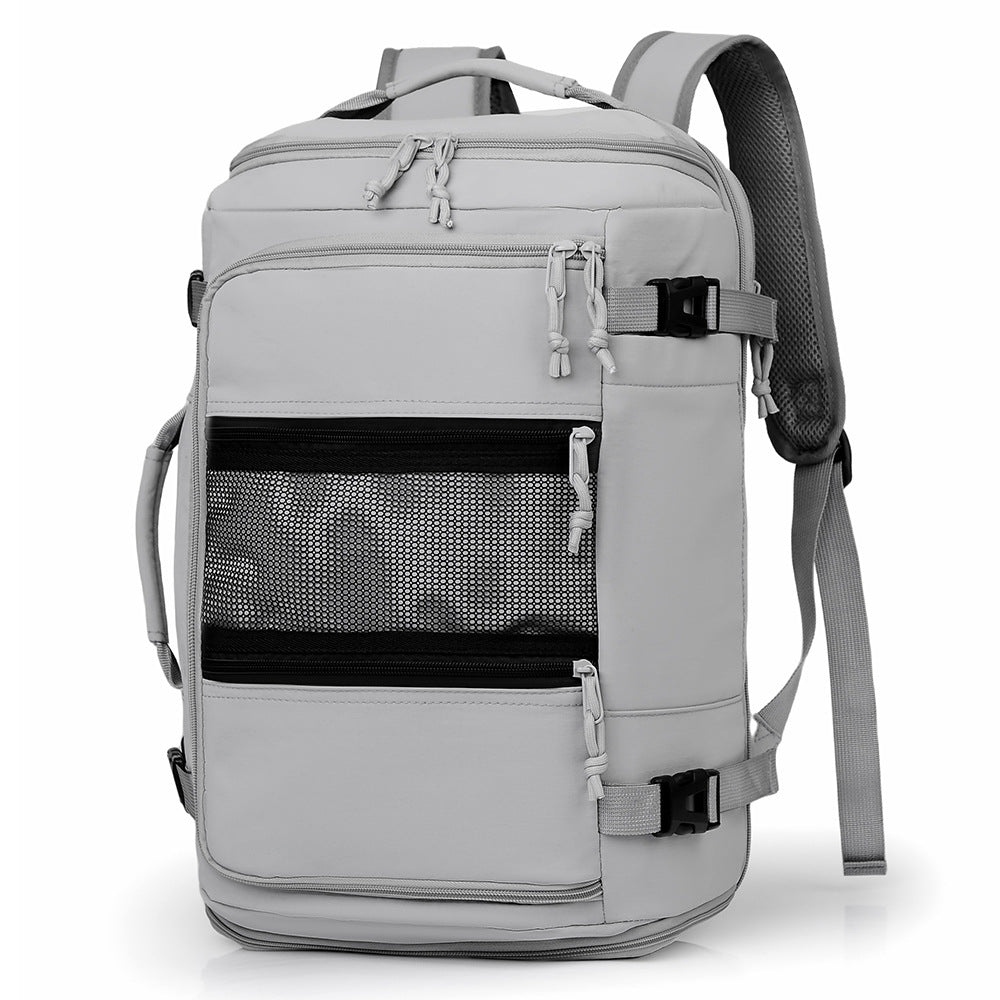 Versatile Travel Backpack with Adjustable Straps – Gray