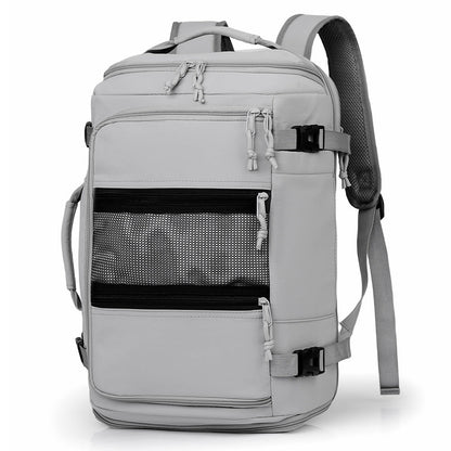 Versatile Travel Backpack with Adjustable Straps – Gray