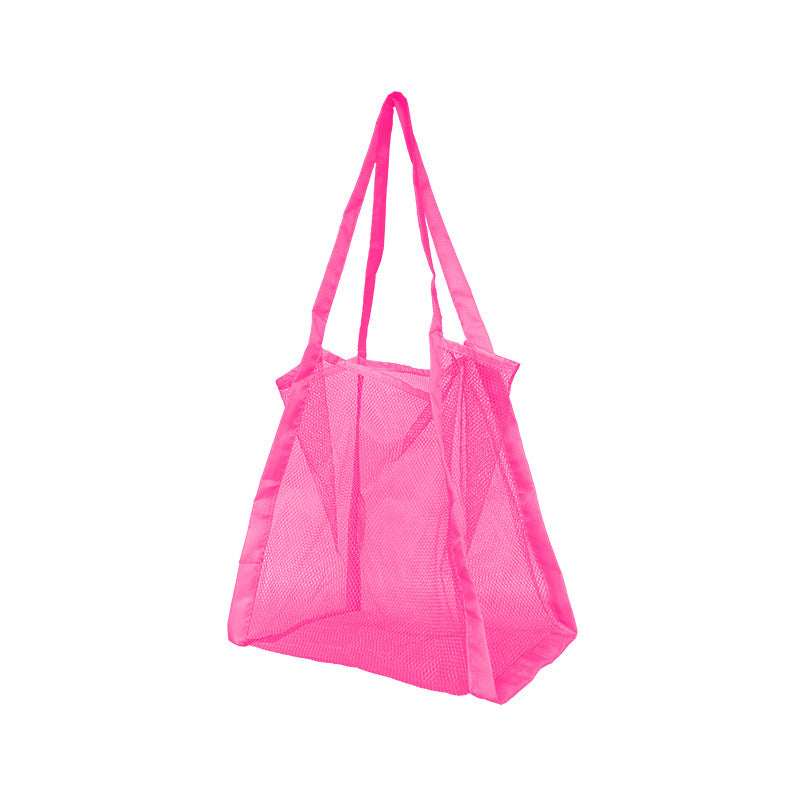 Lightweight Mesh Tote Bag – Pink