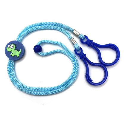 Adjustable Eyewear Holder with Animal Design – Blue