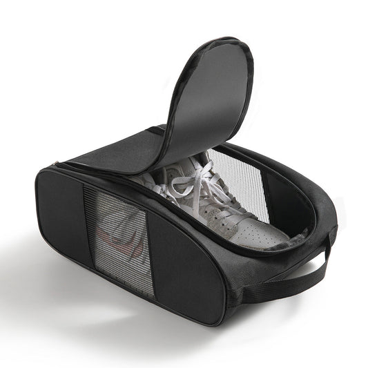 Shoe Storage Bag with Aerodynamic Design – Black