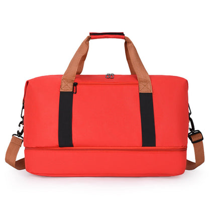 Durable Duffle Bag for Athletes – Sports Gear Carrier – Red