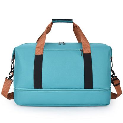 Durable Duffle Bag for Athletes – Sports Gear Carrier – Blue