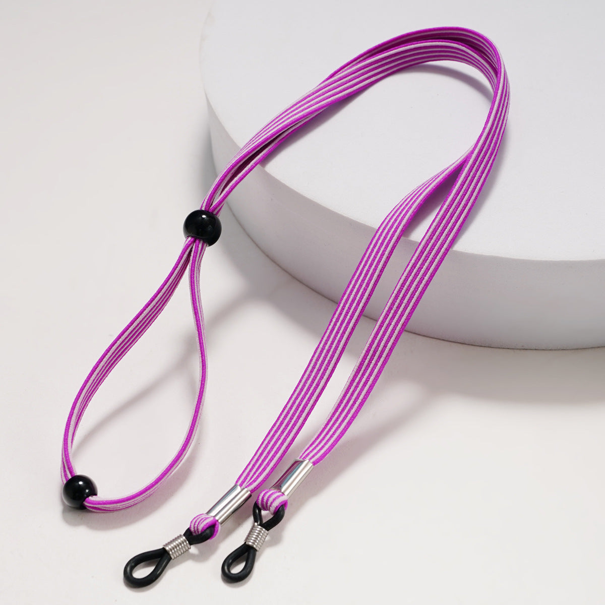 Durable Adjustable Glasses Holder Strap – Purple