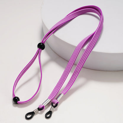 Durable Adjustable Glasses Holder Strap – Purple