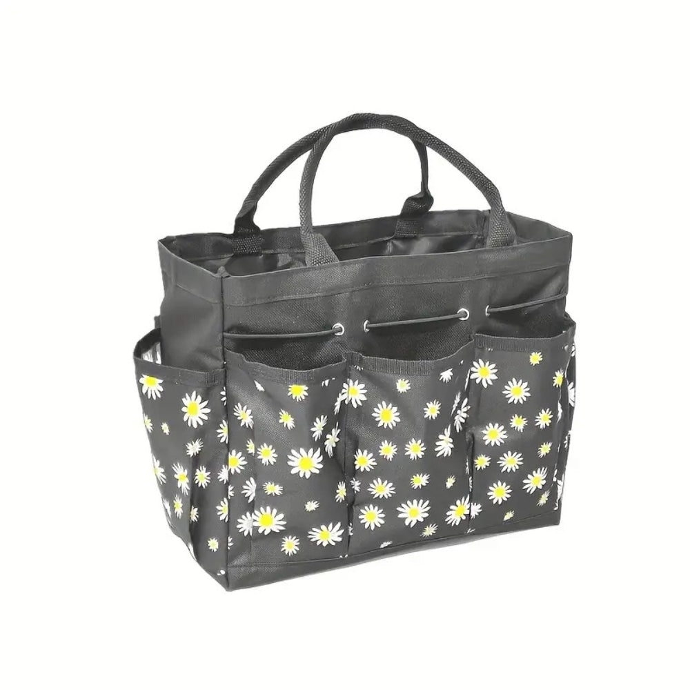 Charming Garden Tool Storage Tote for Effortless Organization – Black Charm