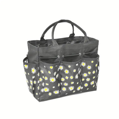 Charming Garden Tool Storage Tote for Effortless Organization – Black Charm