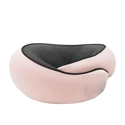 Travel Pillow for Comfortable Support on Relaxing Journeys – Pink