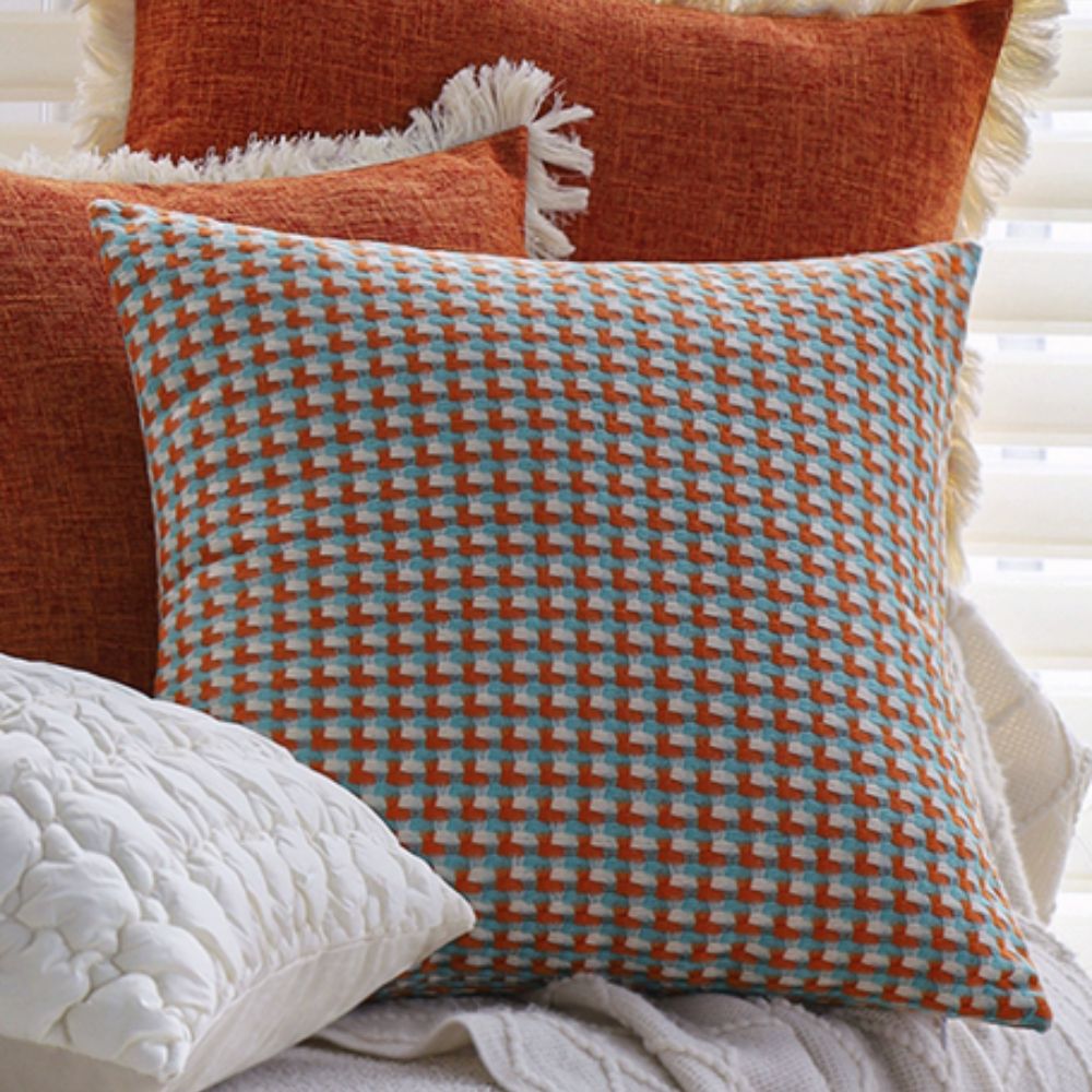 Chic Textured Throw Pillow Cover