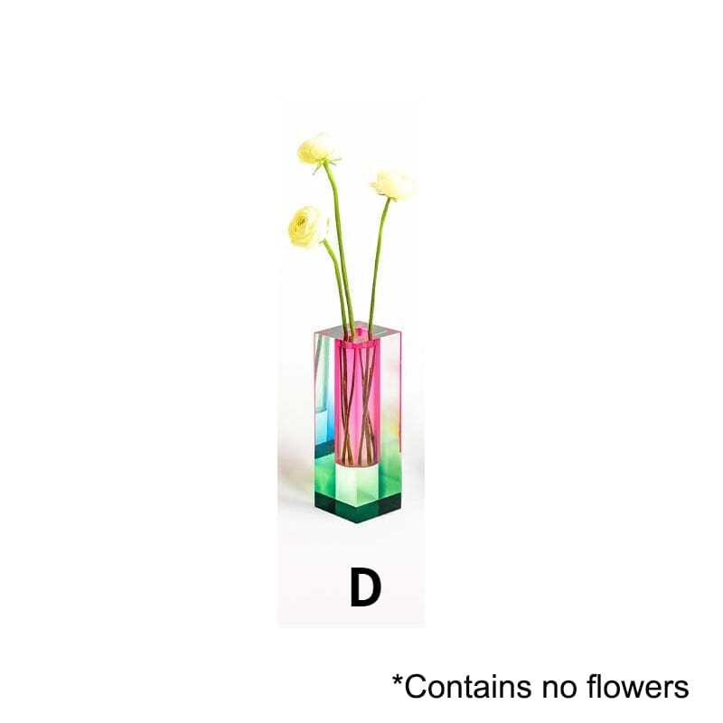 Colorful Indoor Plant Pot Set – D