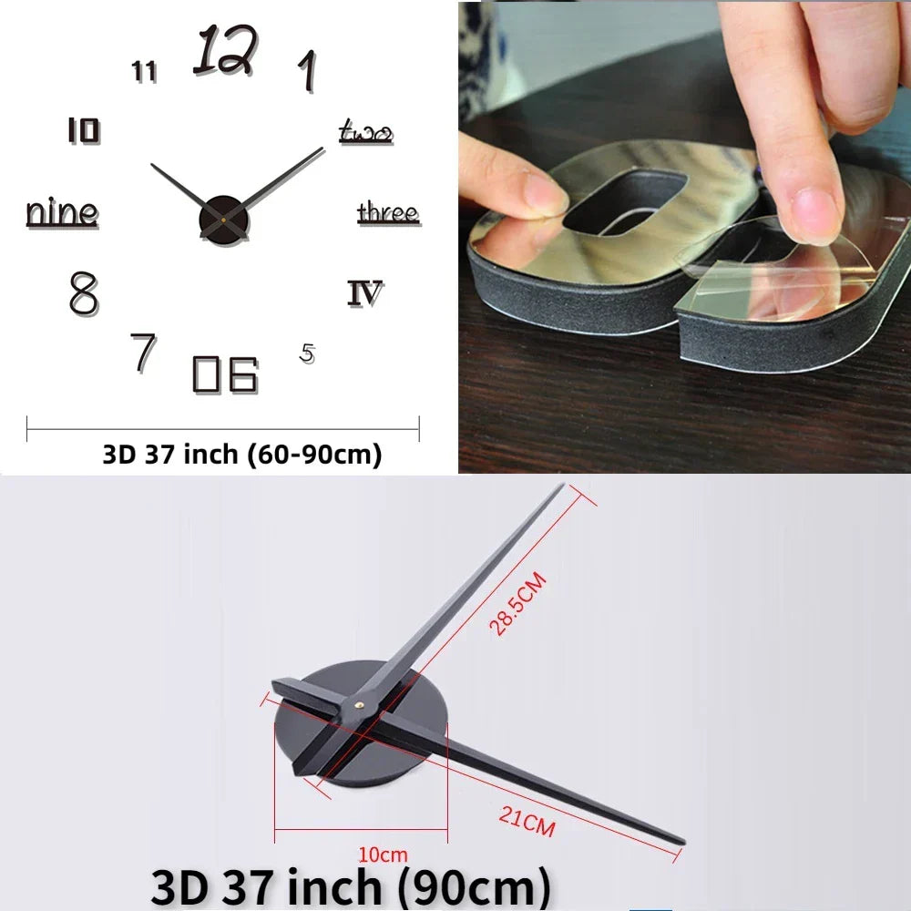 Creative Wall Clock with Unique Design