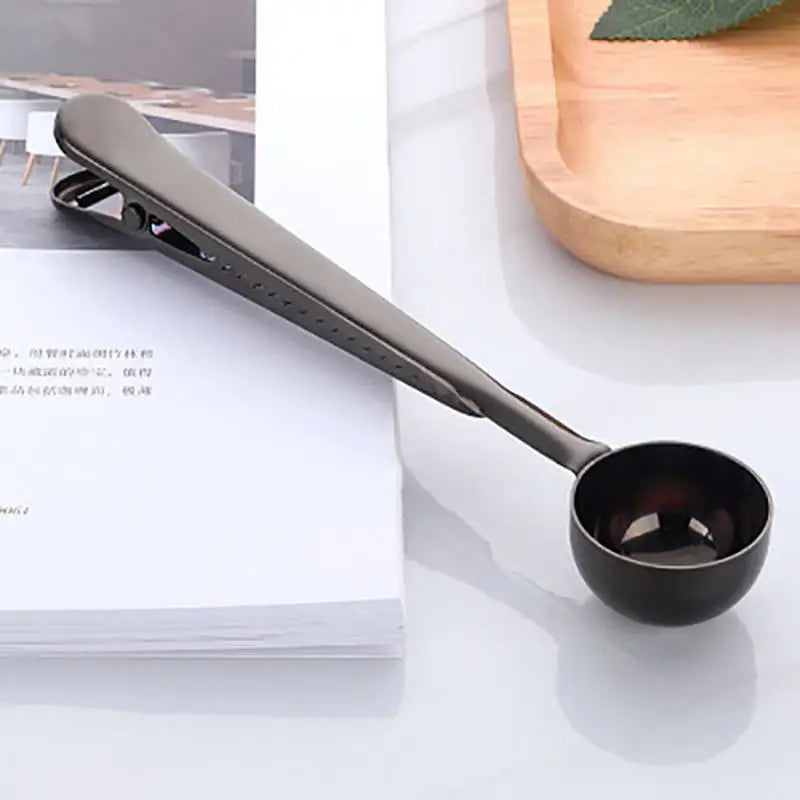 2-in-1 Coffee Measuring Spoon – Black