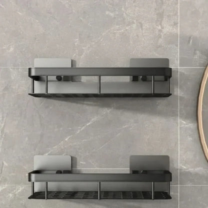 Drill-Free Bathroom Shelf for Stylish and Organized Spaces