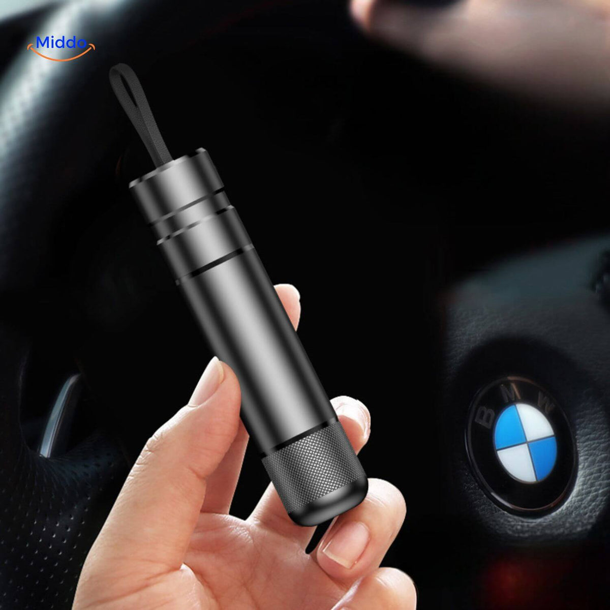 3-in-1 Emergency Tool with Glass Breaker and Seatbelt Cutter - Buy 1 Get 1 Free – Black T-77