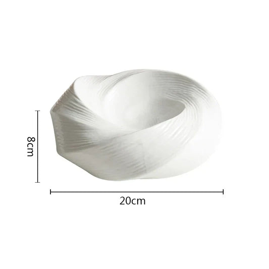 Contemporary Ceramic Bowl for Serving
