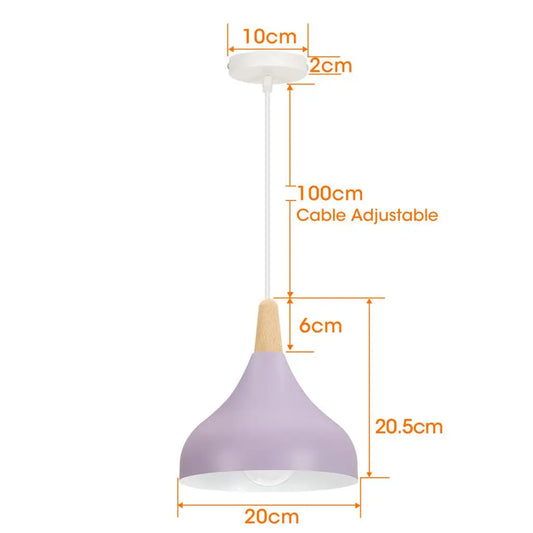 Retro Industrial Ceiling Lamp – 1/3 Heads Pendant Light Fixture
