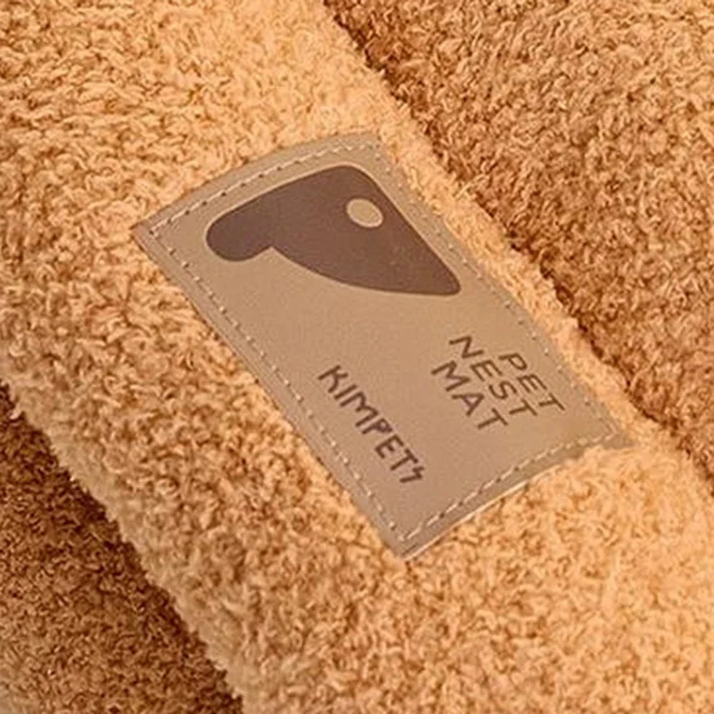 Cozy 3-Layer Pet Sleeping Bag for Cats & Small Dogs