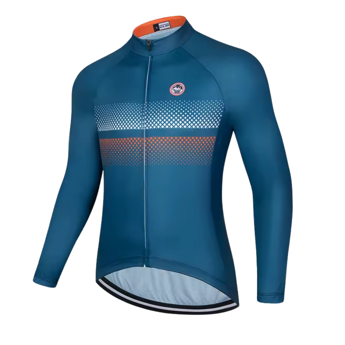 Lightweight Winter Cycling Outfit for Warmth and Comfort – Blue