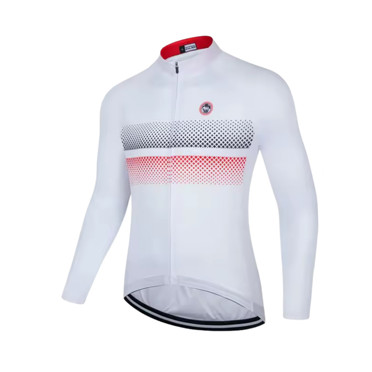 Lightweight Winter Cycling Outfit for Warmth and Comfort – White