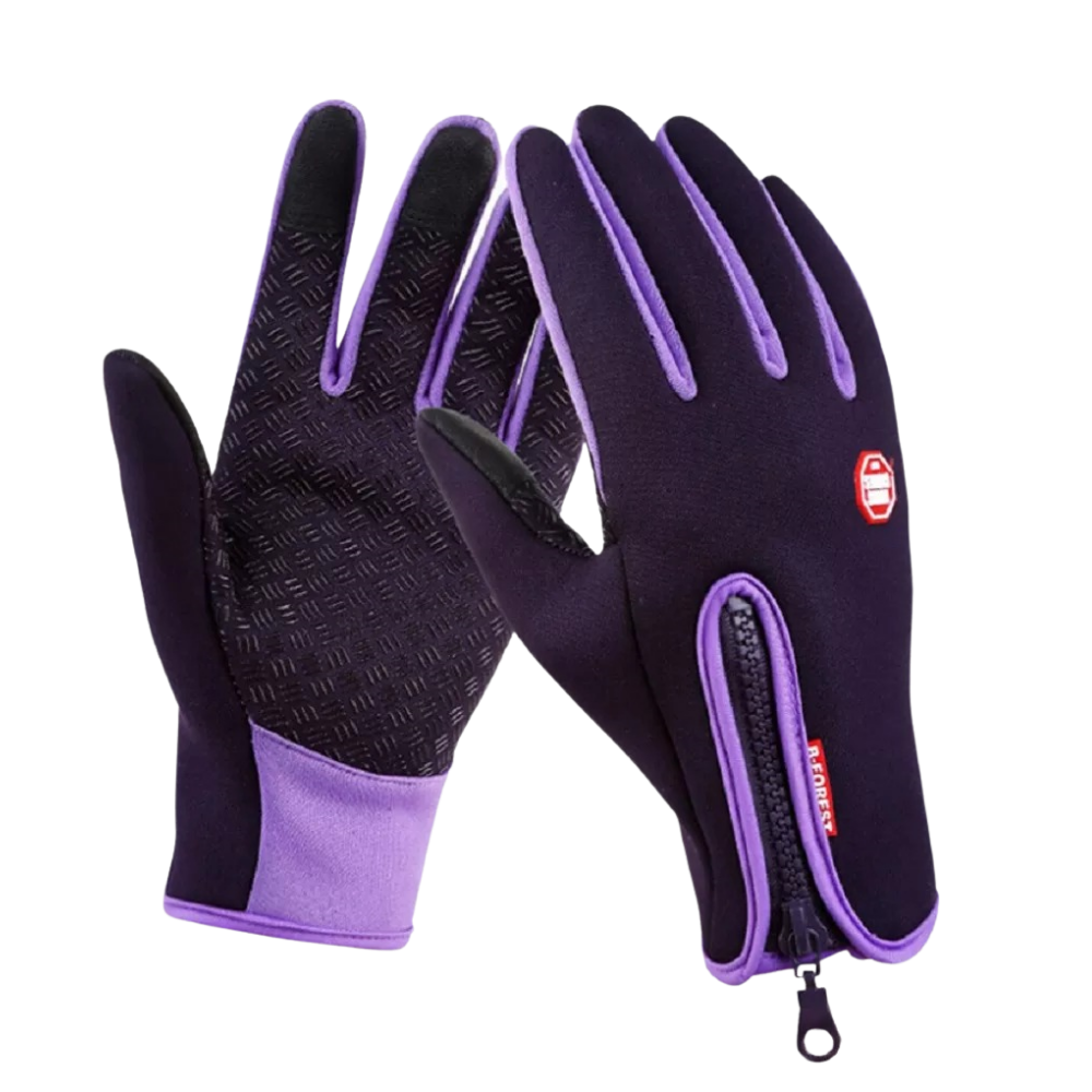 Thermal Gloves for Men and Women – Purple