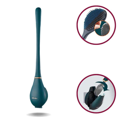 Flexible Toilet Brush – Effective Cleaning Tool – Green