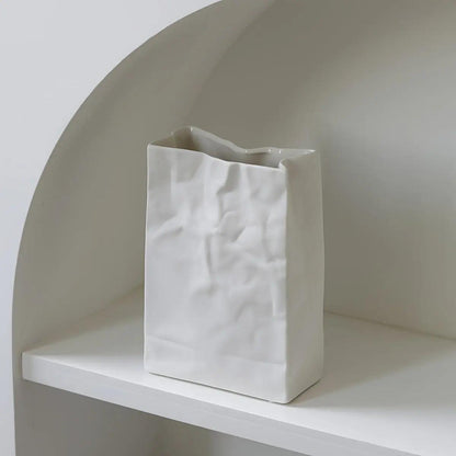 Modern Paper Vase for Decorative Arrangements