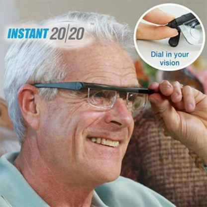 Versatile Adjustable Vision Glasses for All Distances