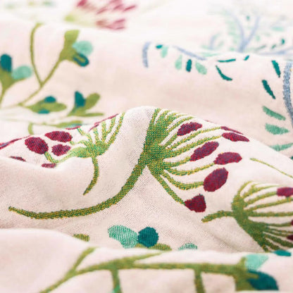 Wildflower-Themed Decorative Throw Blanket for Cozy Comfort