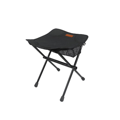 Foldable Lightweight Chair – Compact Portable Stool – Black