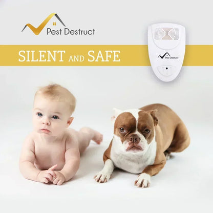 Ultrasonic Bed Bug Repellent - Eliminate Bed Bugs in 48 Hours