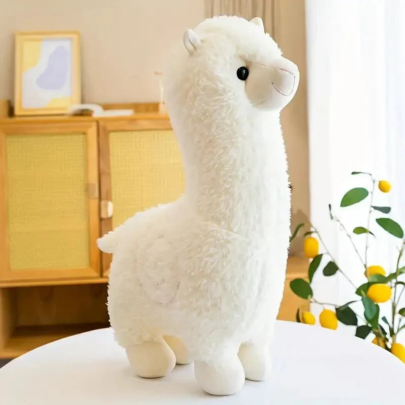 Pastel Alpaca Pillows – Soft Comfort with Elegant Design – Alpaca White