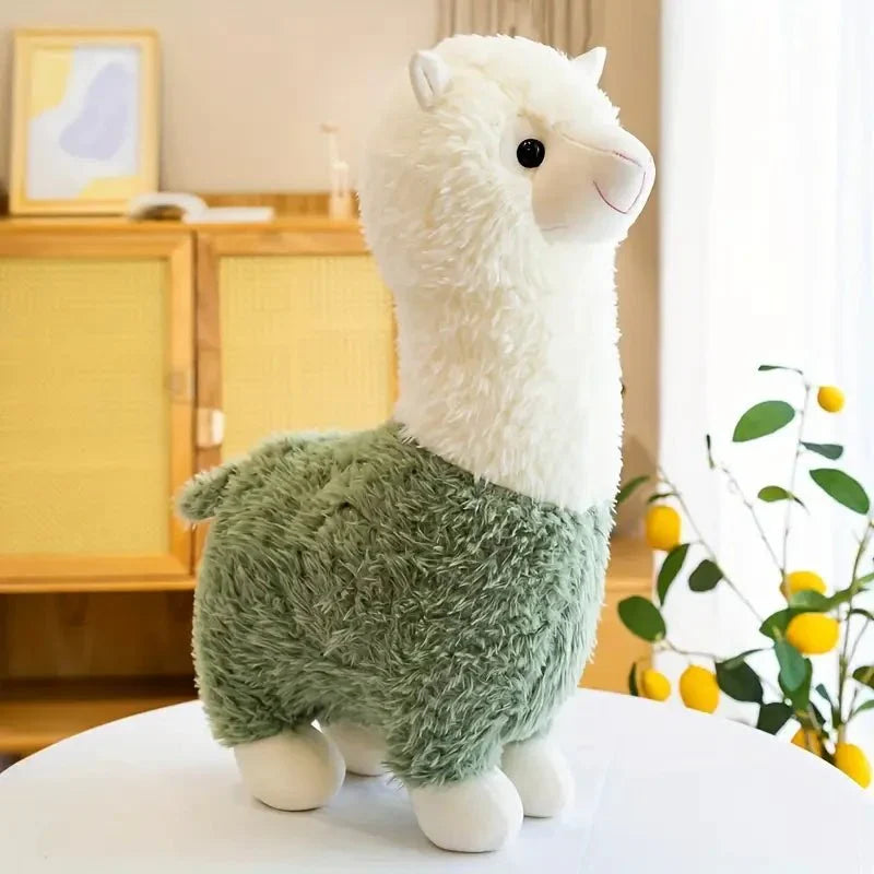 Pastel Alpaca Pillows – Soft Comfort with Elegant Design – Alpaca Green