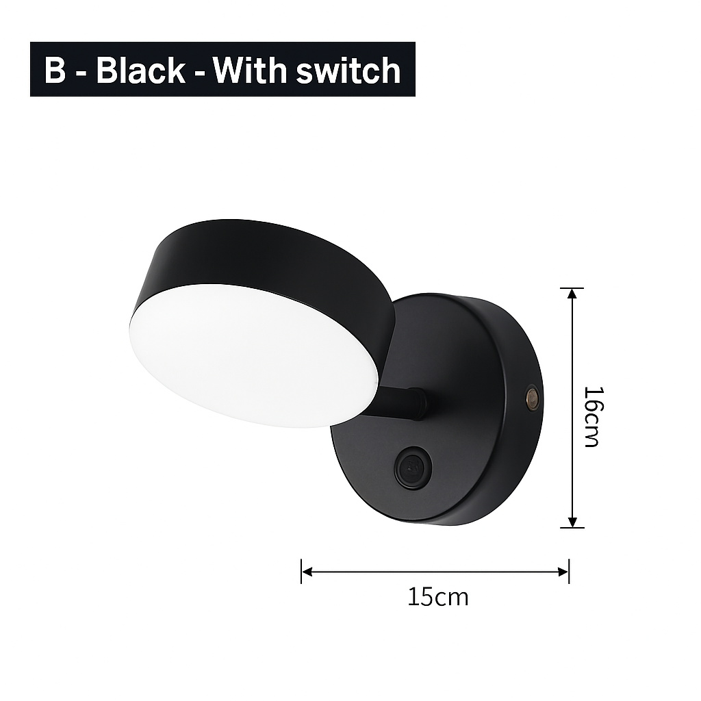 LED Wall Lamp - Scandinavian Home Decor