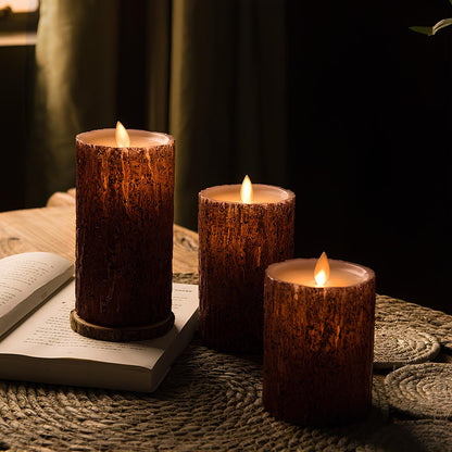 Battery-Operated LED Candles – Realistic Lighting in Various Sizes and Styles