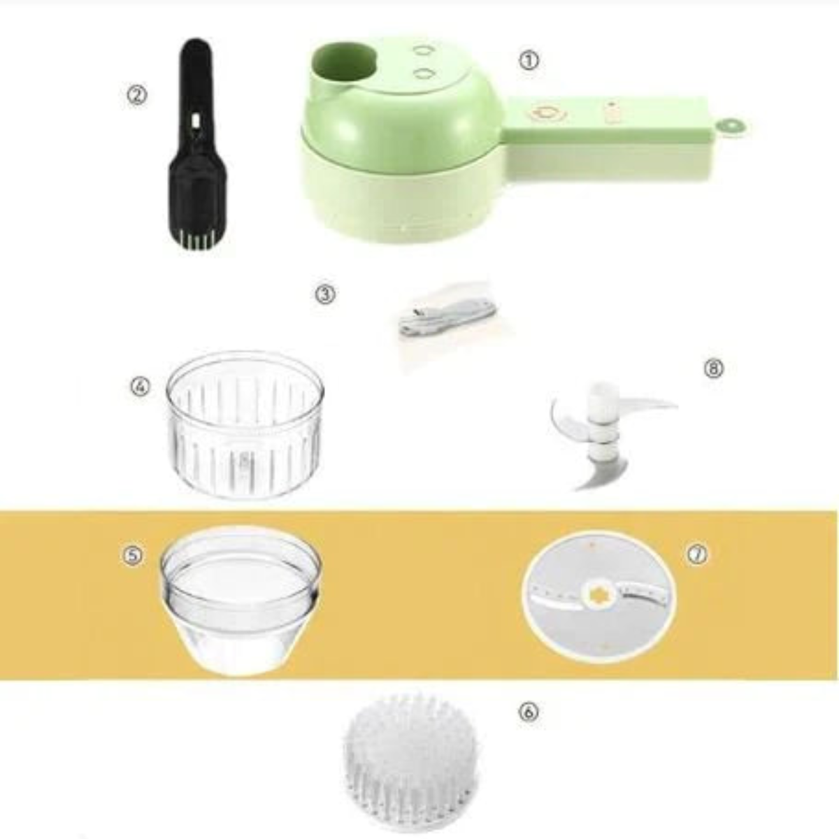 Ultimate 4-in-1 Kitchen Wizard – Speed Up Your Cooking Game!