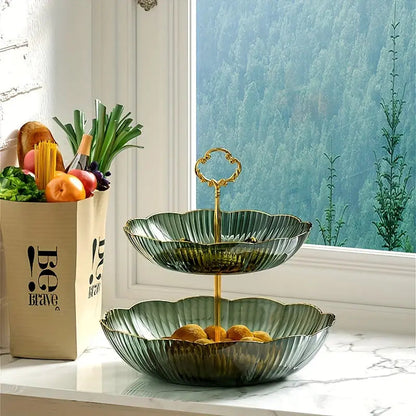 Elegant Fruit Organizer - EasyStack Storage Solution – Jade Green