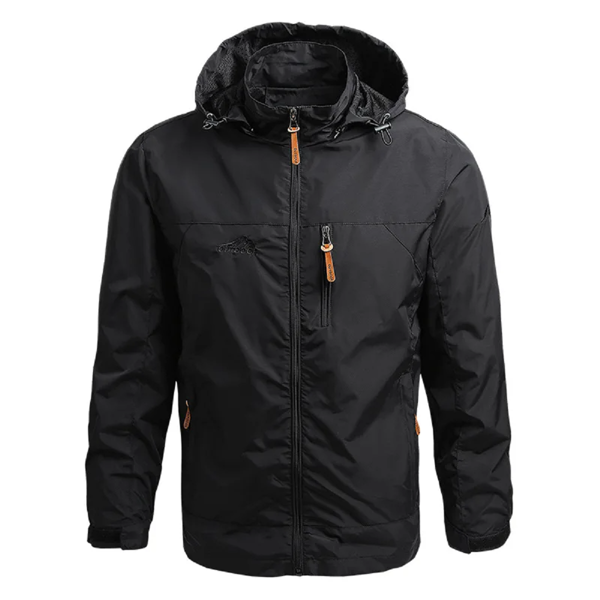 Tactical Jacket for Men - Windbreaker Style – Black