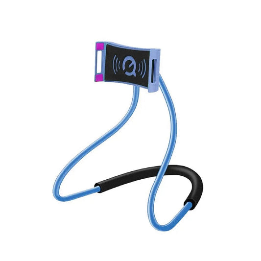Neck Mount Holder for Universal Mobile Phones – Blue