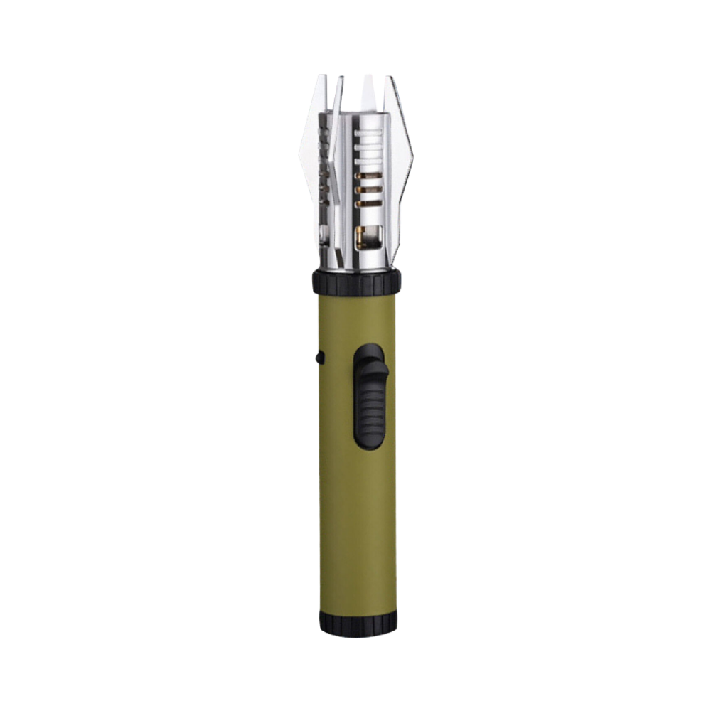 Blue Flame Windproof Lighter – Green