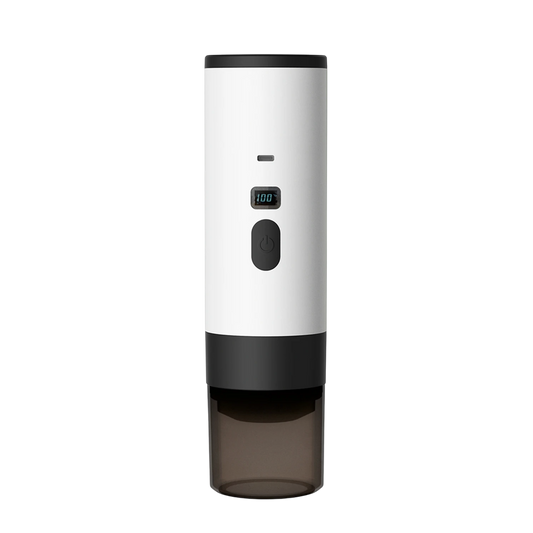 Portable 15-Bar Espresso Machine - Cordless Design for Travel