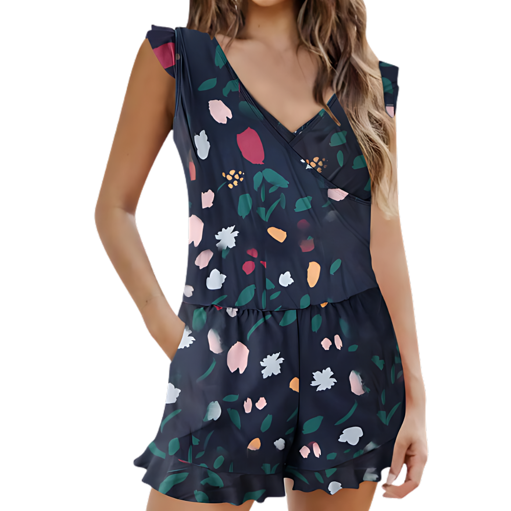 One-Piece Swimsuit with Built-in Bra – Blossom