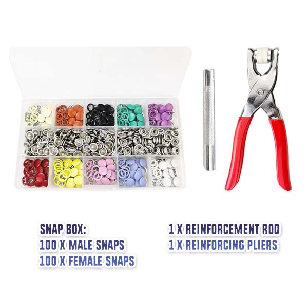 Quick-Fix Snap Fastener Craft Kit