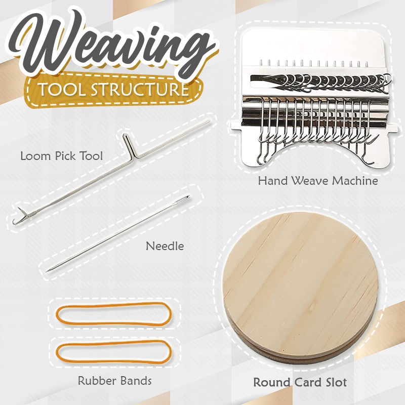 Mini Loom Machine for Darning Projects