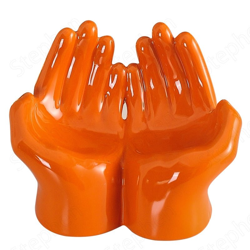 Chic Ceramic Soap Holder – Functional and Aesthetic Design – Orange